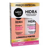 Kit Shampoo e Condicionador Hidra Longos e Fortes 300ml