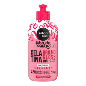 Gelatina Brilho Gloss Intenso #todecacho Professional Styling 310g