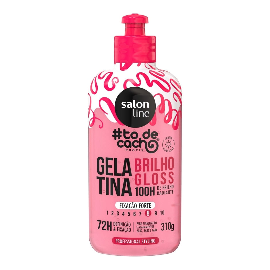 Gelatina Brilho Gloss Intenso #todecacho Professional Styling 310g