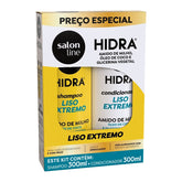 Kit Shampoo + Condicionador Hidra Amido de Milho Salon Line 300ml