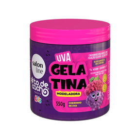 Gelatina Uva #todecacho Kids Modeladora 550g