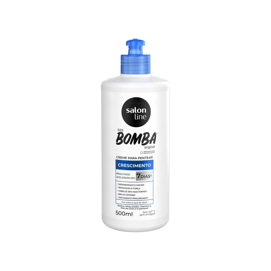 Creme para pentear SOS Bomba Original Salon Line 500ml