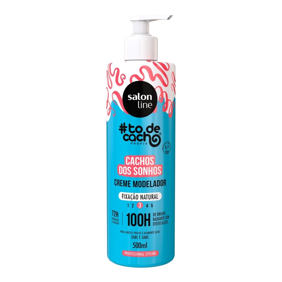 Creme Modelador Natural #todecacho Cachos dos Sonhos 500ml