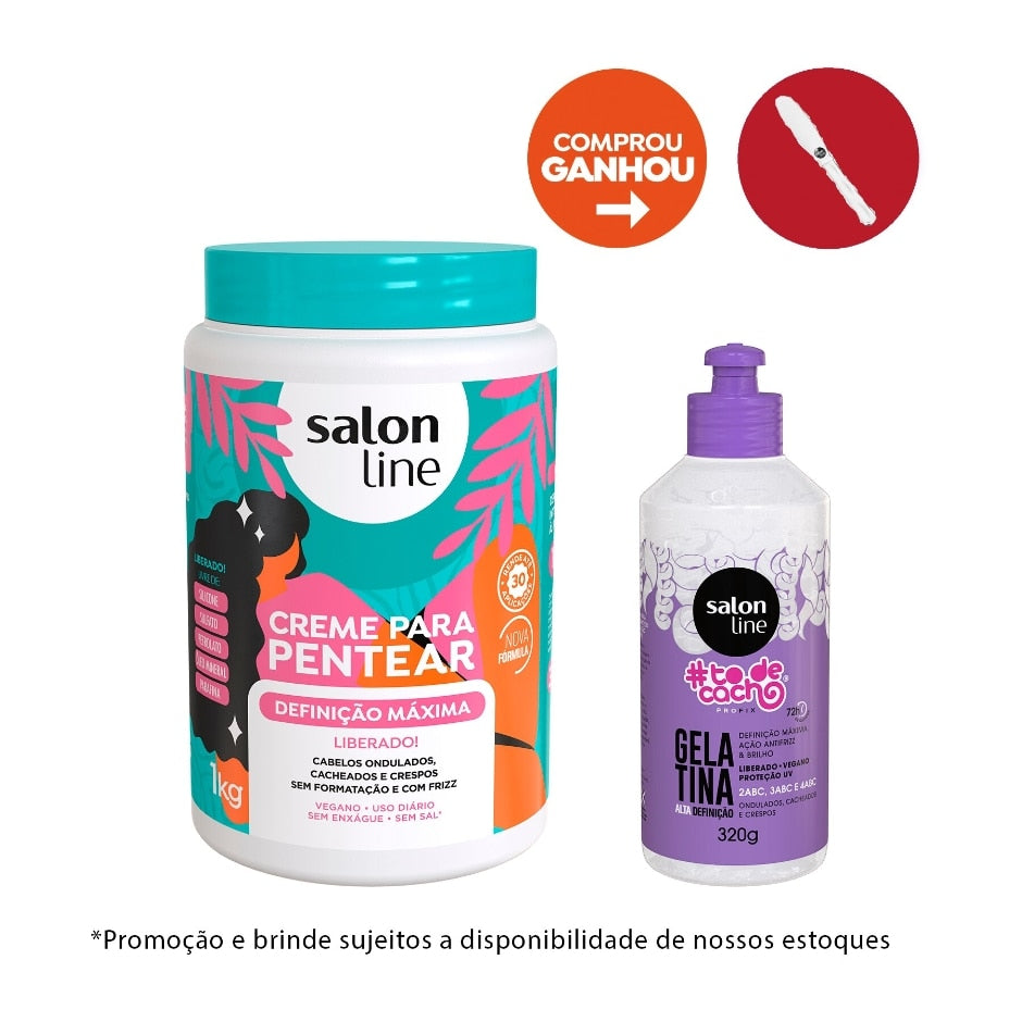 Kit Alta Definição para seus Cachos Salon Line