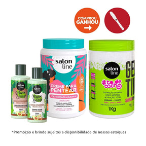 Kit Nutrição Definidora Salon Line