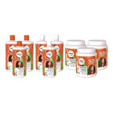 Combo Familia Kit SOS Cachos Coco com Creme de pentear 1kg Salon Line