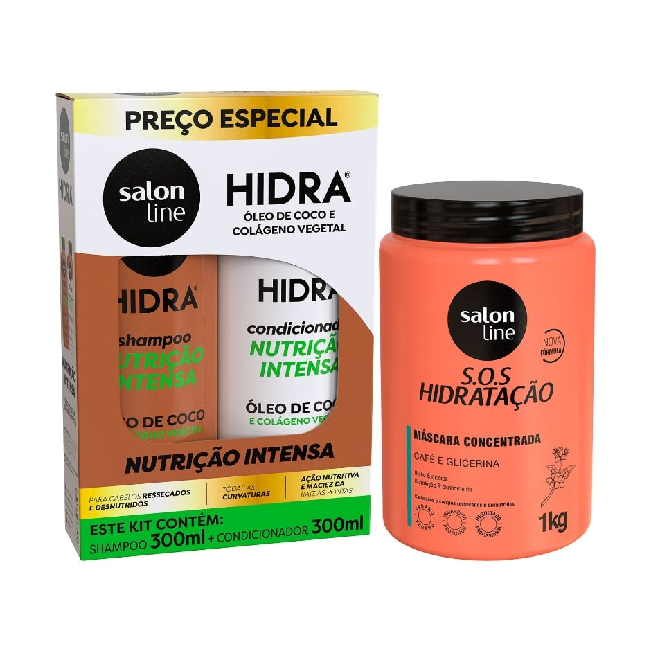 Kit Poder da Hidratação do Coco Salon Line