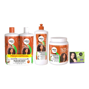 Kit Relaxamento para cachos Salon Line