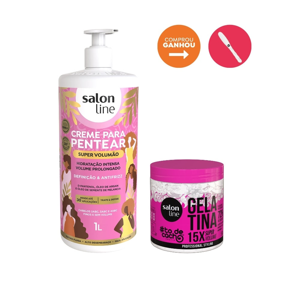 Kit Super Volumão Salon Line