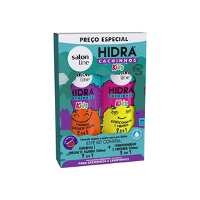 Kit Shampoo e Condicionador Hidra Kids Cachinhos 300ml