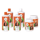 Kit Duplinha SOS Cachos Coco com Creme de pentear 1kg Salon Line