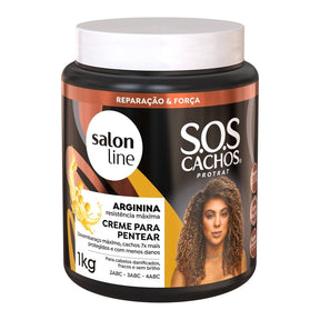 Creme Para Pentear SOS Cachos Arginina 1kg