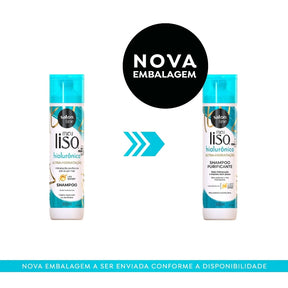 Kit Meu Liso Shampoo + Condicionador + Máscara SPA Capilar Ácido Hialurônico