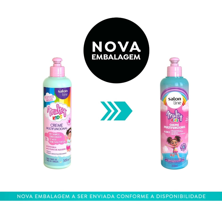 Creme Multifuncional Multy Kids Salon Line 300ml