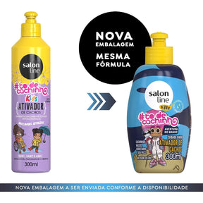 Ativador de Cachos #todecachinho Kids Aventura no Banho Salon Line 300ml