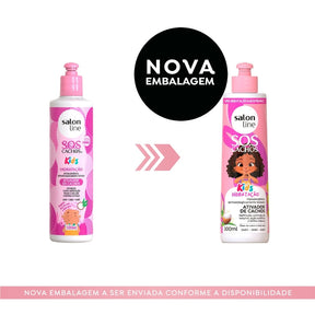 Ativador de Cachos SOS Cachos Kids Hidratação Salon Line 300ml