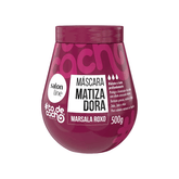 Máscara Matizadora #todecacho Marsala Roxo 500g Salon Line